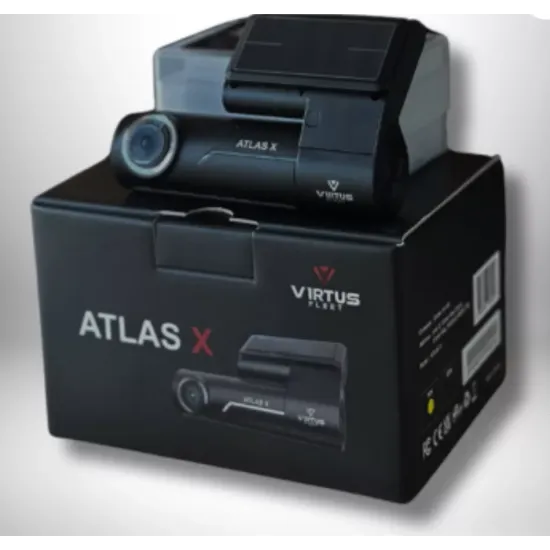 Atlas X - 2 Chanel Front & Rear Camera - 1080P Wifi Mobile View - Built in G sensor - Hardwire Loom