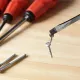 DEKTON 9pc Soft Grip Impact Pound Through Screwdrivers set DEKTON 9pc Soft Grip Impact Pound Through Screwdrivers set