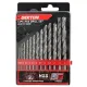 DEKTON 2mm - 8mm HSS Drill Bit set - 13Pc SET DEKTON 2mm - 8mm HSS Drill Bit set - 13Pc SET