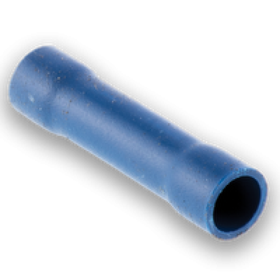 Showing image for Butt Splice Terminals Colour: Blue, Pack Size: 100 Butt Splice Terminals Colour: Blue, Pack Size: 100 Auto Electrical Consumables & Supplies image
