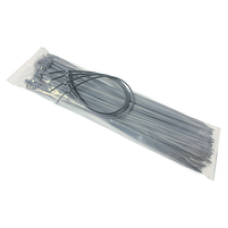 Colour: Silver, Cable Tie Size: 4.8 x 370mm 100 Pack