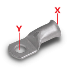 Copper Tube terminals 10mm Cable with 6mm hole