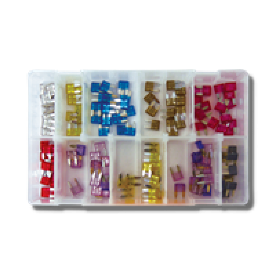Showing image for Description Mini Fuse 2,3,4,5,7.5.10,15,20,25 & 30 AMP Box quantity: 100 Pcs Description Mini Fuse 2,3,4,5,7.5.10,15,20,25 & 30 AMP Box quantity: 100 Pcs image
