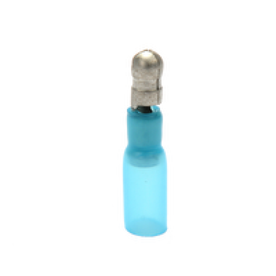 Male Bullet Terminals Size: 5mm, Colour: Blue, Pack Size: 100 Auto Electrical Consumables & Supplies image