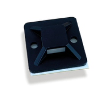 Perfect for Cable Ties
Colour: Black, Cable Tie Base 20 x 20mm 100 Pack