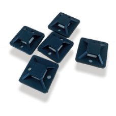 Perfect for Cable Ties
Colour: Black, Cable Tie Base 28 x 28mm 100 Pack