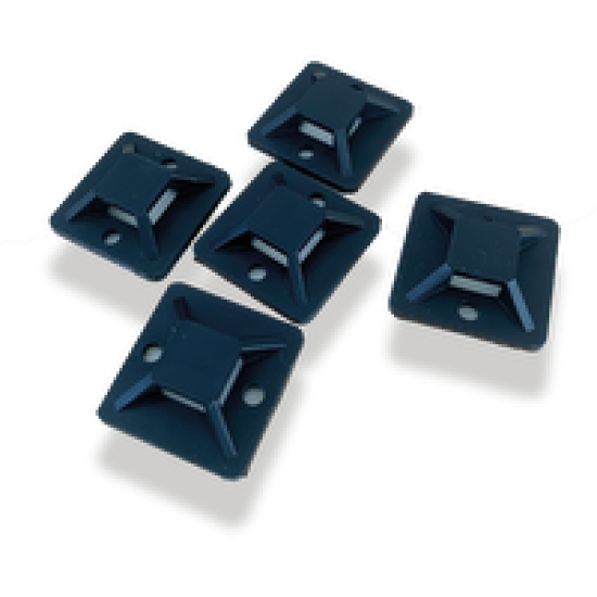 Showing image for Perfect for Cable Ties Colour: Black, Cable Tie Base 28 x 28mm 100 Pack Perfect for Cable Ties Colour: Black, Cable Tie Base 28 x 28mm 100 Pack Auto Electrical Consumables & Supplies image
