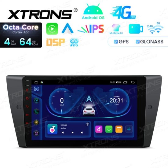 Showing image for 9'' Android Car Stereo for BMW E90 Octa Core 4+64 AE4G Built-in CP,AA 8581 9'' Android Car Stereo for BMW E90 Octa Core 4+64 AE4G Built-in CP,AA 8581 image