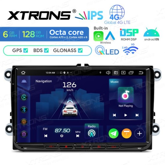 Showing image for 9'' Android Car Stereo for VW Octa Core 6+128 built-in 4G CP AA DSP T610 9'' Android Car Stereo for VW Octa Core 6+128 built-in 4G CP AA DSP T610 image