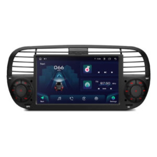 FIAT 500 | Android / iPhone | Octa Core | 4GB RAM & 64GB ROM | Global 4G LTE |IA7250FLBS image